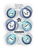 Tommee Tippee Anytime Soother, Pack of 6 (0-6 months) image number 1